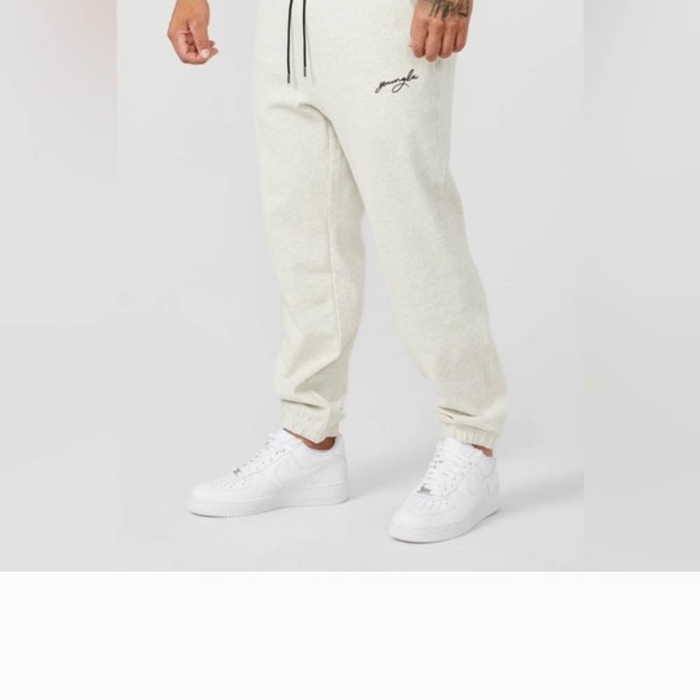YoungLA Cream Jogger Sweatpants
